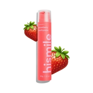 Strawberry flavored toothpaste