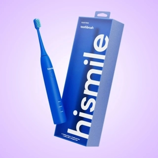Electric toothbrush - bright blue color