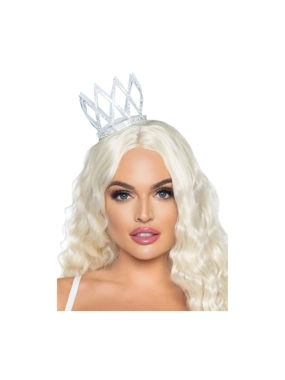 Faux Rhinestone Die Cut Crown