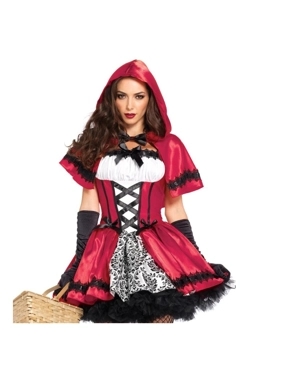 Gothic Red Riding Hood Costume