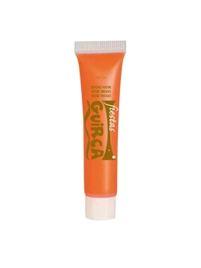 Neon Orange Makeup Tube