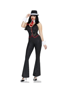 Mob Boss Babe Costume