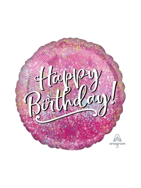 Foil Balloon Fabulous Pink Birthday Pink 17 Inch