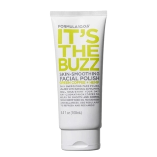 The buzz skinsmoothing facial polish green coffee hemp