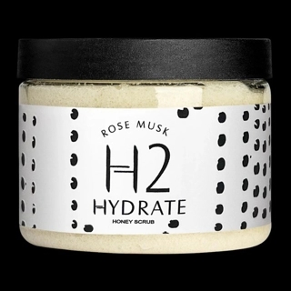 H2 rose musk body scrub