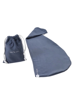 Hair Towel - Navy Blue