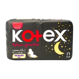 Kotex Night Maxi With Wings 16 Pads