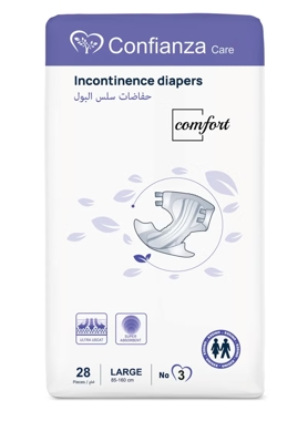 Confianza Comfort No 3 Large Adult Diaper 28 Pcs