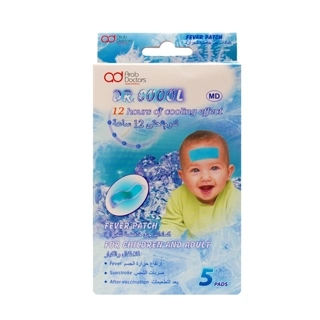 Dr. Cool Fever Relief Cooling Gel 5 Patch
