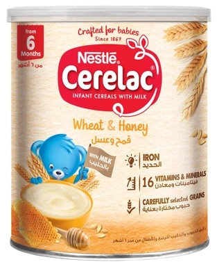 CERELAC Infant Cereals with iRON+ WHEAT & HONEY from 6 months 400g