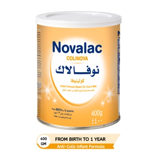 Novalac Colinova Anti-Colic Infant Milk Formula 0-12 Months 400 Gm
