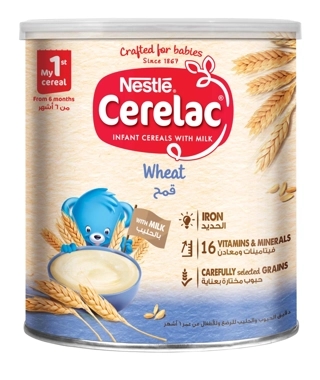 CERELAC Infant Cereals with iRON+ WHEAT from 6 months 1KG Tin