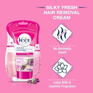Veet, In Shower Hair Removal Cream Legs & Body Normal Skin - 150 Gm