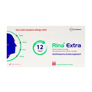 Rina Extra 2.5/120Mg 30 Tab