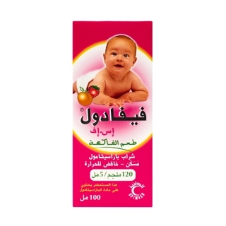 Fevadol SF 120 mg/5 ml Syrup 100 ml