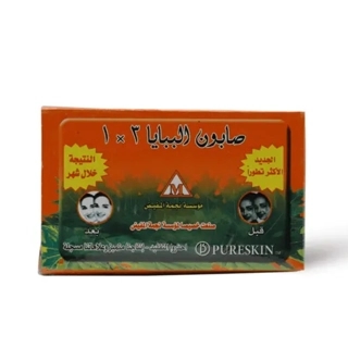 Pure Skin Papaya Soap 3X1 New 135 Gm