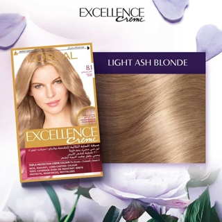 L'Oreal Excellence Hair Color Natural- 8.1 - Ash Blonde