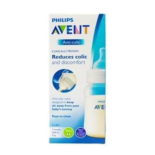 Avent Bottle Anti-Colic Baby 260 Ml (1M+) 1 Pc