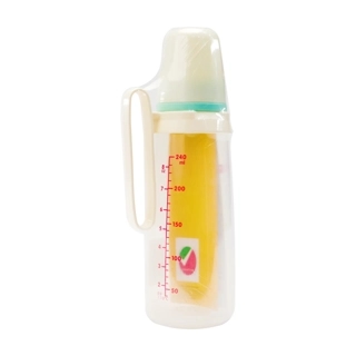 Pigeon Bottle White With Hand 240 Ml (White)