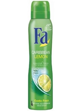 Fa Deodorant Spray Caribbean Lemon 200 Ml
