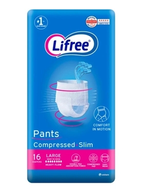 Lifree Culotte Jumbo Large Adult Diaper 16 Pcs