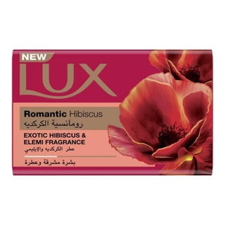 Lux Romantic Hibiscus Flower Bar 120 Gm
