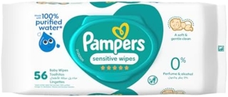 Pampers Sensitive Wet Wipes 56 Sheets
