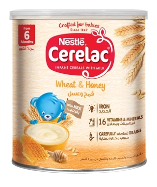 Cerelac Wheat & Honey With Milk 1 Kg (+6M)