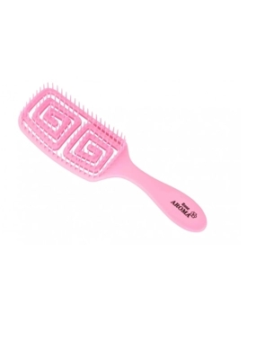 Rose Aroma Detangling Multiple Scents Soft Hairbrush 4740