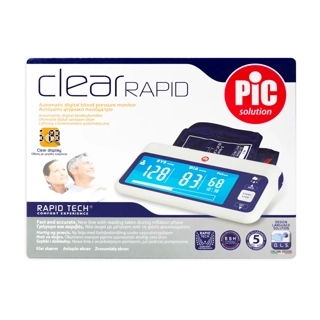 Pic Clear Rapid Blood Pressure Monitor For Arm - 1 Pc