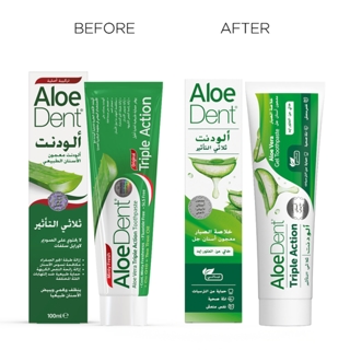 Aloedent, Toothpaste Triple Action With Aloe Vera - 100 Ml