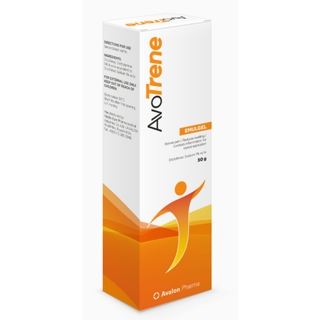 Avalon, Avotrene Emulgel Reduces Pain, Swelling & Inflammation - 50 Gm