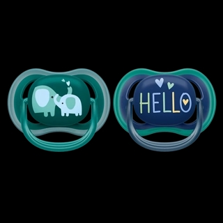 Avent Ultra Air Pacifier, 18 Months+- 2 Pc