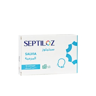 Septiloz Sugar-Free Salvia Herbal Lozenges 16Tablets
