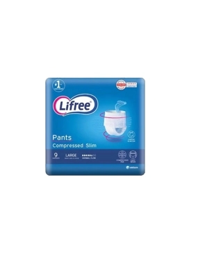 Lifree Culotte Adult Diapers 9 Pcs