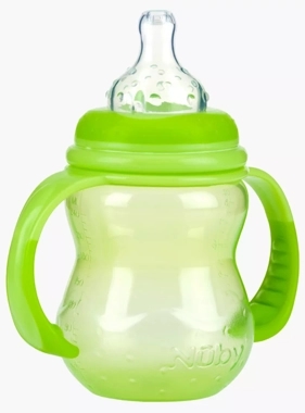 Nuby Bottle Wide Neck 240 Ml (+3M)
