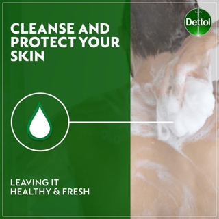 Dettol Skincare Shower Gel & Body Wash Rose & Sakura Blossom Fragrance 500 Ml