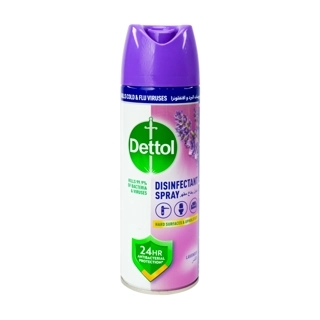 Dettol Anti Bacterial Disinfectant Lavender Spray 450 Ml