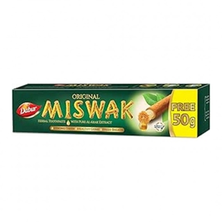Dabur Miswak Herbal Tooth Paste 120 Gm + 50 Gm Free