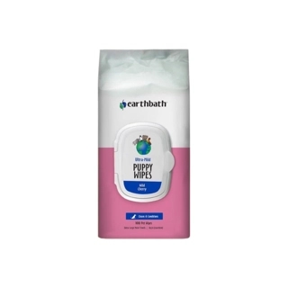 EARTHBATH Ultra-Mild Puppy Wipes - Wild Cherry