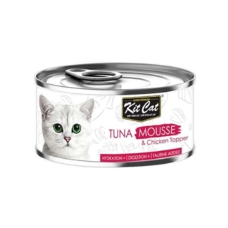 Kit Cat Tuna Mousse & Chicken Toppers 80g