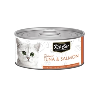 Kit Cat Deboned Tuna & Salmon Toppers 80g