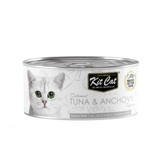 Kit Cat Deboned Tuna & Anchovy 80g