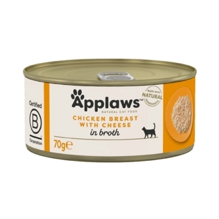 Applaws Cat Chicken Breast with Cheese In Broth 70