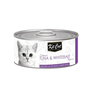 Kit Cat Deboned Tuna & Whitebait 80g