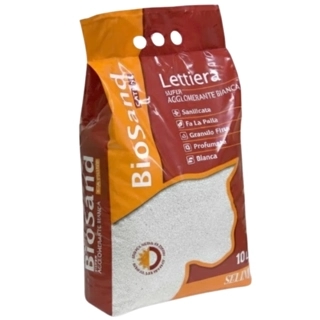 BioSand Cat Litter Super Clump - White 10L B10108