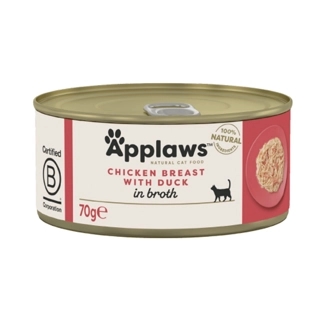 Applaws Cat Chicken with Duck In Broth 70g