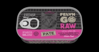 Felyn Go Raw C&B Cod & Salmon With Sweet Potatoes