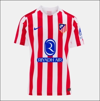 Atletico Madrid 25/26 Home Replica Men's Football Shirt