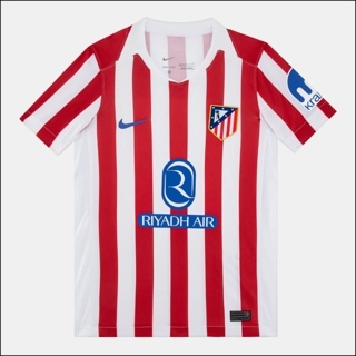 Atletico Madrid 25/26 Home Replica Kids' Football Shorts